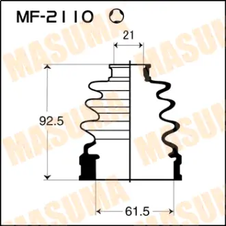 Пыльник ШРУСа MF-2110 MASUMA MF2110