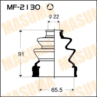 Пыльник ШРУСа MF-2130 MASUMA MF2130