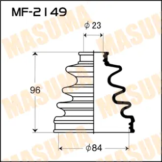 Пыльник ШРУСа MF-2149 MASUMA MF2149
