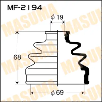 Пыльник ШРУСа MF-2194 MASUMA MF2194