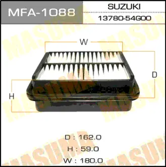 Воздушный фильтр A-965 MASUMA MFA1088