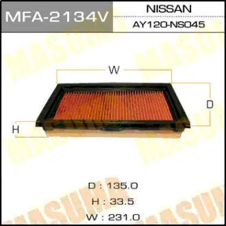 Фільтр повітряний (MFA-2134) MASUMA MFA2134