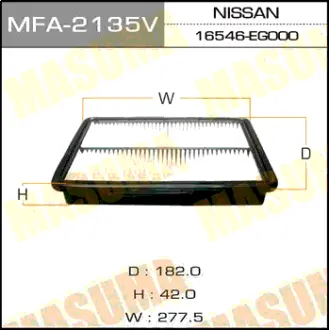 Воздушный фильтр A-2012 MASUMA MFA2135