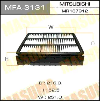 Воздушный фильтр A-3008 MASUMA MFA3131