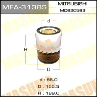 Фільтр повітряний (MFA-3138) MASUMA MFA3138