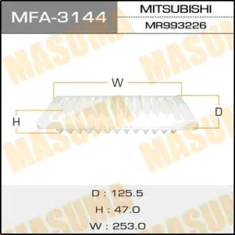Воздушный фильтр A-3021 MASUMA MFA3144