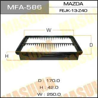 Воздушный фильтр A-463 MASUMA MFA586