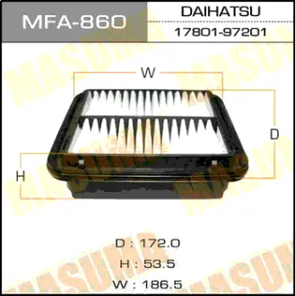 Воздушный фильтр A-737 MASUMA MFA860
