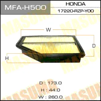 Фільтр повітряний (MFA-H500) MASUMA MFAH500