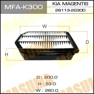 Фільтр повітряний (MFA-K300) MASUMA MFAK300
