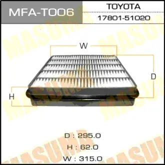 Фільтр повітряний (MFA-T006) MASUMA MFAT006