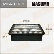 Air filter. Фильтр воздушный MASUMA MFAT026