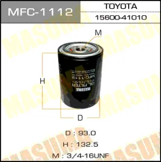 Масляный фильтр C-101 MASUMA MFC1112