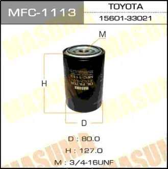 Масляный фильтр C-102 MASUMA MFC1113