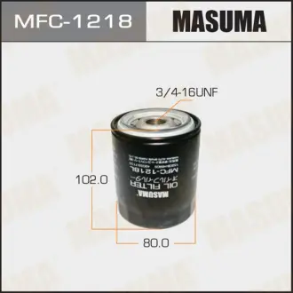 Фільтр масляний Nissan Almera, Primera (-02) 1.4, 1.6 (MFC-1218) MASUMA MFC1218
