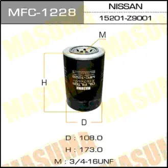 Масляный фильтр C-217 MASUMA MFC1228