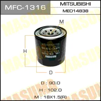 Масляный фильтр C-305 MASUMA MFC1316