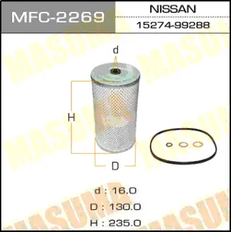 Масляный фильтр O-258 MASUMA MFC2269