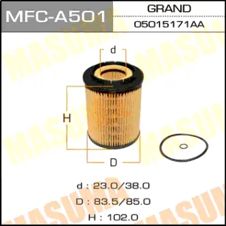 Фільтр масляний (MFC-A501) MASUMA MFCA501