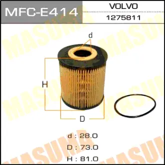 Фільтр масляний (MFC-E414) MASUMA MFCE414