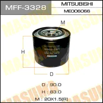 Топливный фильтр FC-317 MASUMA MFF3328
