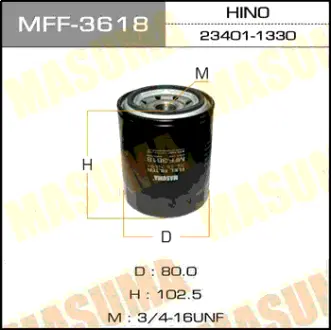 Топливный фильтр FC-607 MASUMA MFF3618