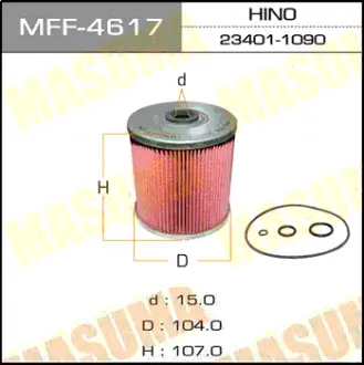 Топливный фильтр F-606 Вставка MASUMA MFF4617