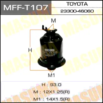 Топливный фильтр FS-1138/FS-1025/1028, JN-3209/3060/3061/3062/3065 высокого давления MASUMA MFFT107