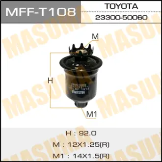 Топливный фильтр высокого давления 1UZ-FE, 1JZ-FE MASUMA MFFT108