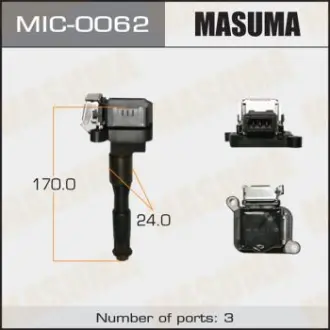 Катушка зажигания, BMW E36 MASUMA MIC0062