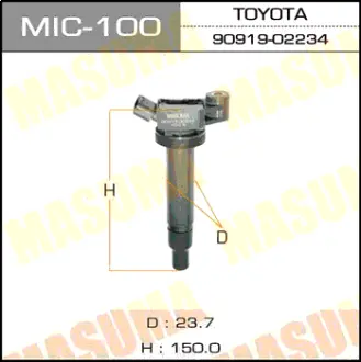 Катушка зажигания, 1MZFE, MCU30W MASUMA MIC100