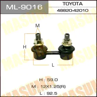 Стойка стабилизатора (линк) front RAV4/ SXA11, SXA16, SXA10 MASUMA ML9016