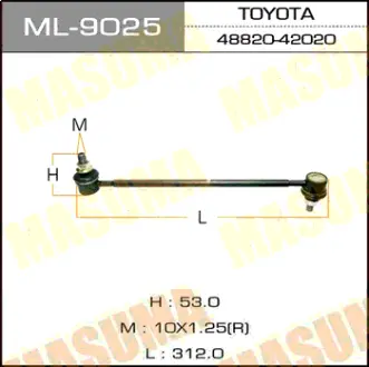 Стійка стабілізатора переднього RAV4/ACA2#ZCA2# (ML-9025) MASUMA ML9025