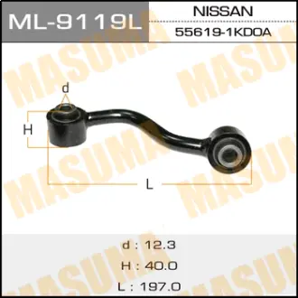 Стійка стабілізатора (ML-9119L) MASUMA ML9119L