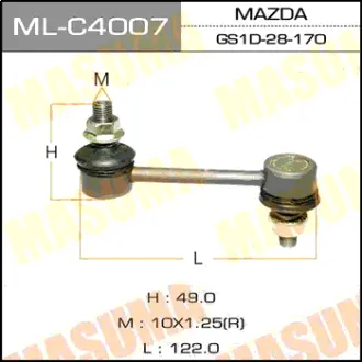 Стойка стабилизатора (линк) rear MAZDA6 MASUMA MLC4007