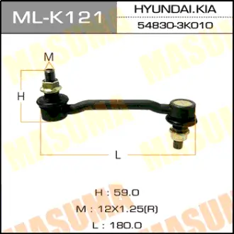 Стойка стабилизатора (линк) front HYUNDAI/ SONATA NF MASUMA MLK121