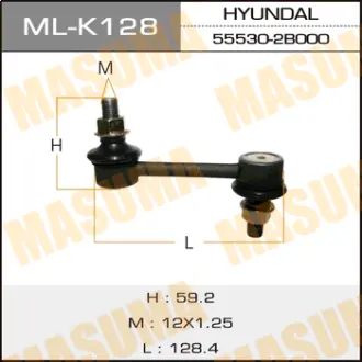 Стойка стабилизатора (линк) rear HYUNDAI/ SANTA FE MASUMA MLK128