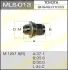 Гайка 12x1.5 короткие с шайбой D 30mm / под ключ=21мм Toyota, Daihatsu, Lexus, Mitsubishi MASUMA MLS013 (фото 1)