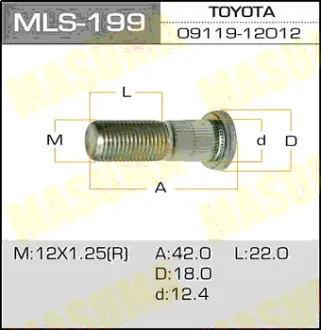 Шпилька Suzuki MASUMA MLS199