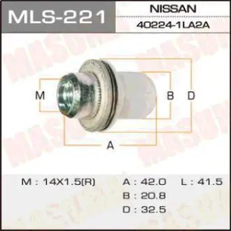 Гайка Nissan MASUMA MLS221