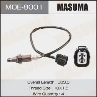 Датчик кисню (лямбда-зонд) Subaru Legacy, Outback 2.5 (09-14) (MOE-8001) MASUMA MOE8001