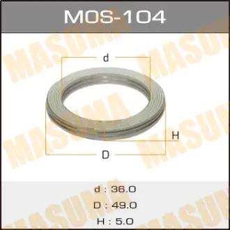 Кольцо глушителя 36 х 49 MASUMA MOS104