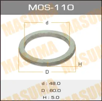 Прокладка приймальної труби (MOS-110) MASUMA MOS110