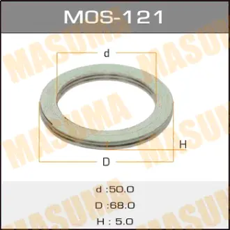 Кольцо глушителя 50 х 68 MASUMA MOS121