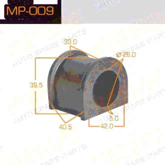 Втулка стабілізатора переднього (Кратно 2) Toyota Land Cruiser (-00) (MP-009) MASUMA MP009