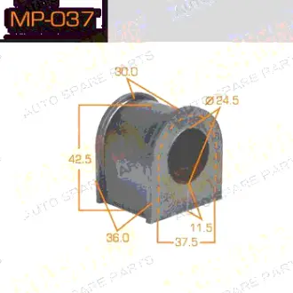 Втулка стабилизатора /rear/ Mistral R20 [уп.2] MASUMA MP037