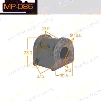Втулка стабилизатора /rear/ Celica ST183..ZR,SR к-т2шт. MASUMA MP086