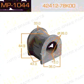 Втулка стабілізатора переднього (Кратно 2) Suzuki Grand Vitara (05-) (D-26mm) (MP-1044) MASUMA MP1044