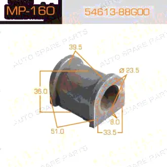 Втулка стабилизатора /front/ Terrano WD21 [уп.2] MASUMA MP160