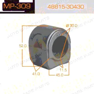 Втулка стабилизатора /front/ Crown #ZS14#, UZS151, 155 [уп.2] MASUMA MP309